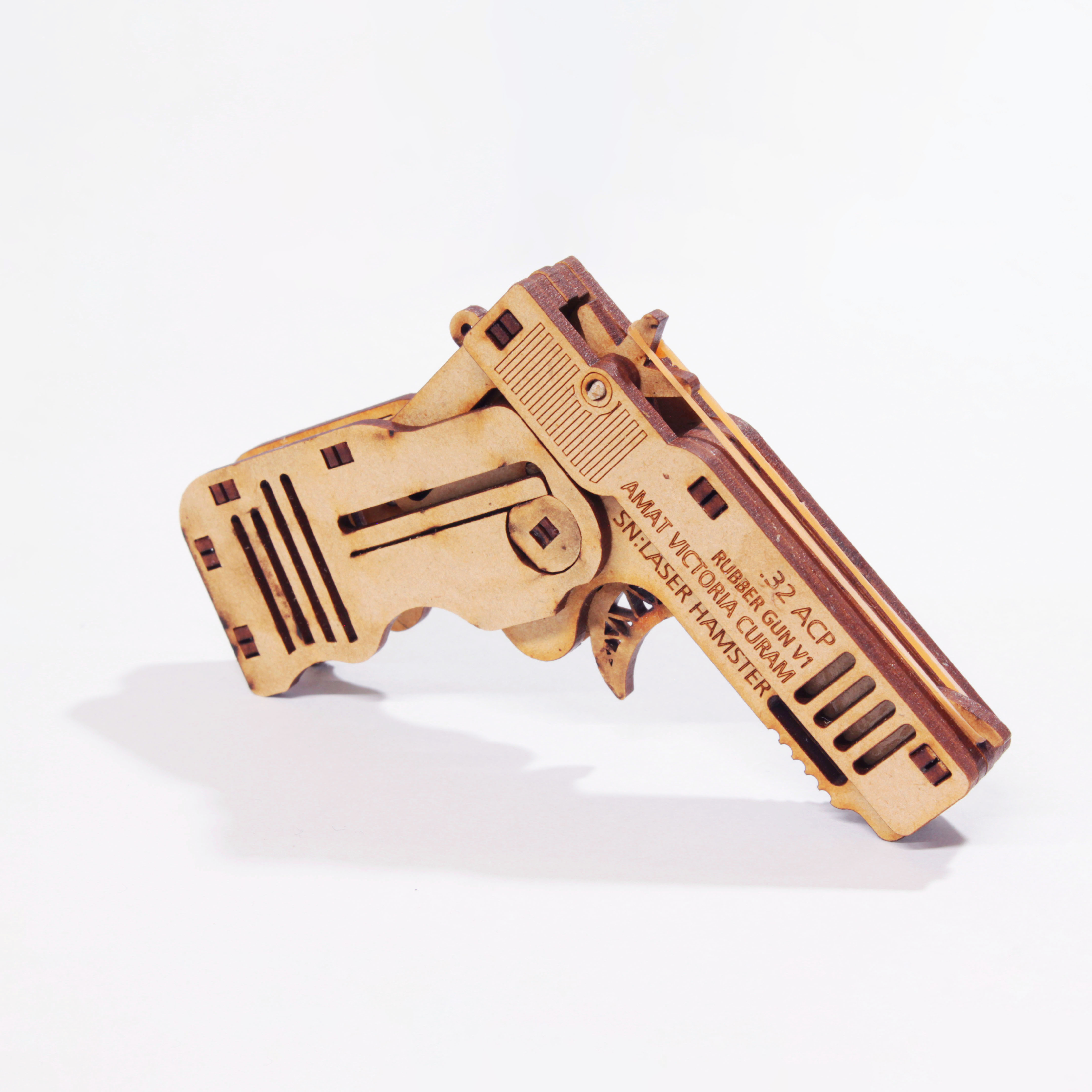 折り畳み式 輪ゴム銃 3/3